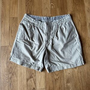 HAGGAR Medium Tan Khaki Shorts - Men's Size 38